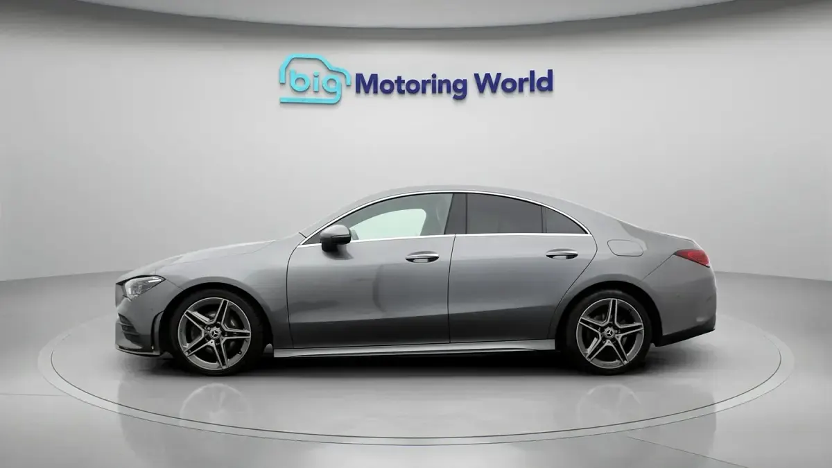 Used Mercedes CLA180 AMG line 136 HP (100 kW) 2020 Grey Coupe