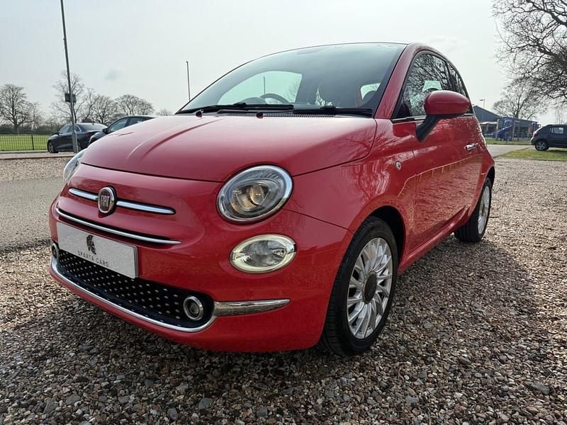 Used Fiat 500 Lounge 69 HP (50 kW) 2017 Pink Hatchback