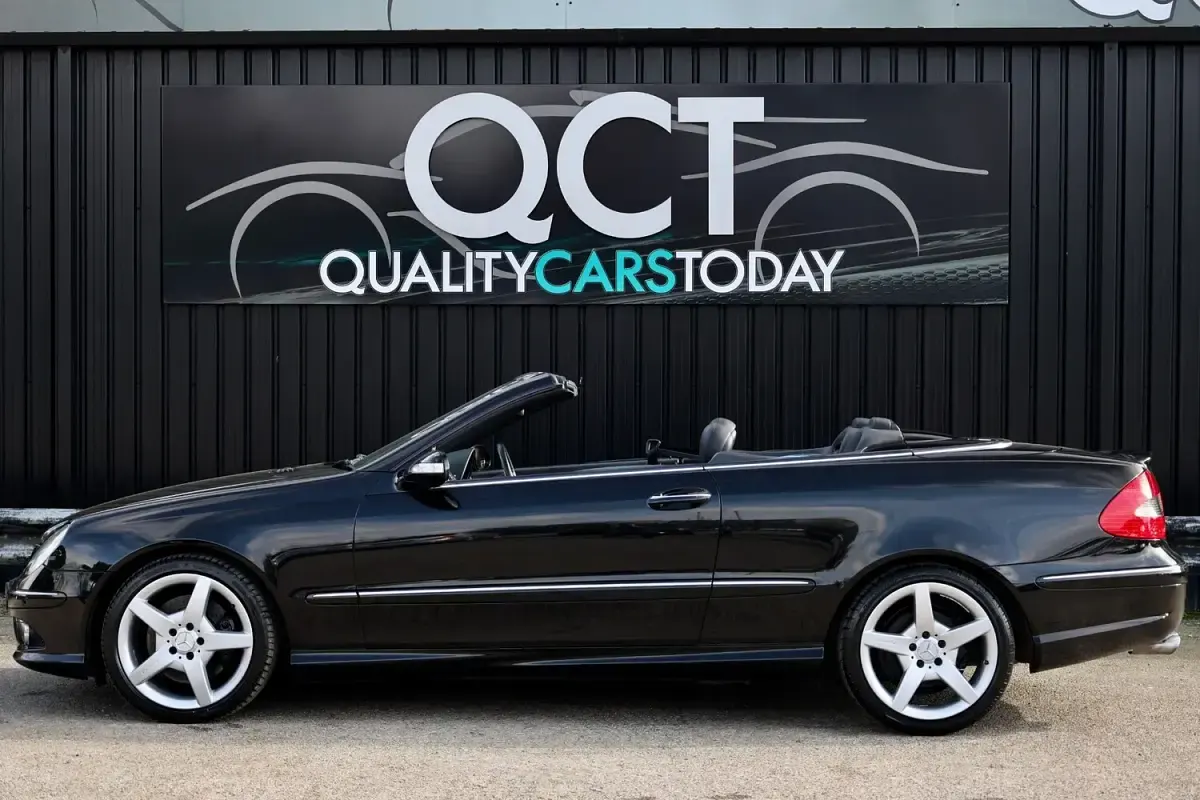 Used Mercedes CLK280 2006 Black Cabriolet