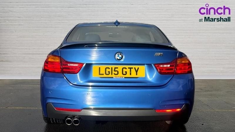 Used BMW 428 M Sport 245 HP (180 kW) 2015 Estoril blue Coupe