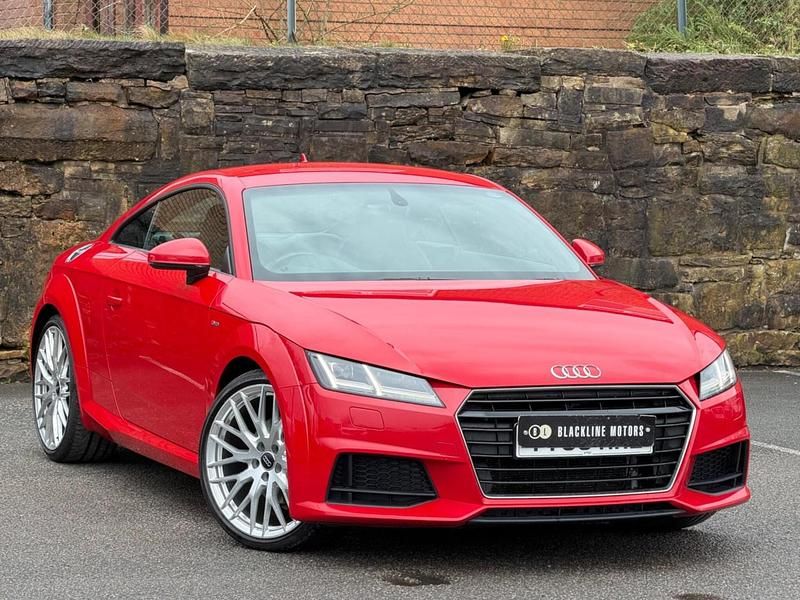 Used Audi TT S-Line 184 HP (135 kW) 2015 Red Coupe
