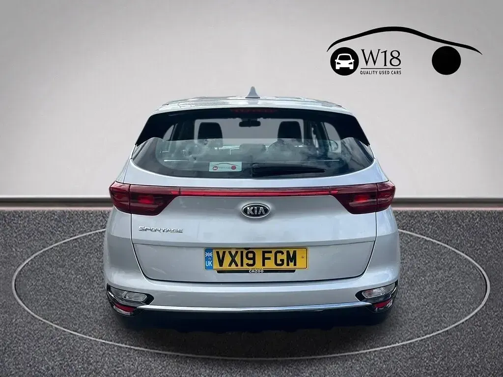 Second-hand Kia Sportage 130 CP (95 kW) 2019 Argintiu SUV