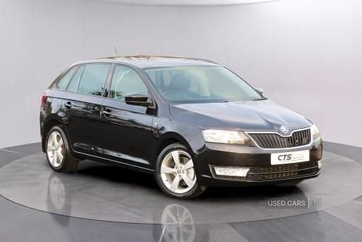 Black Used 2014 Skoda Rapid Elegance Hatchback | £5,990 (A bit pricey) - Image 1/4