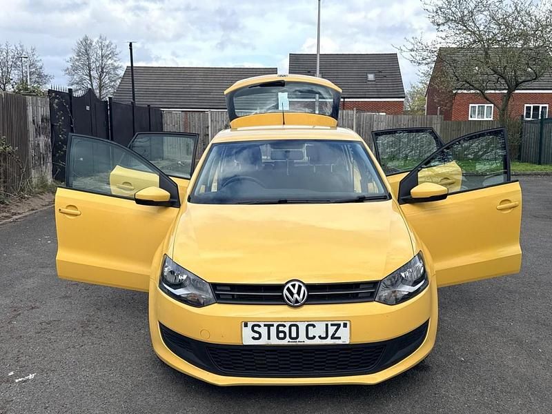 Used VW Polo SE 2010 Yellow Hatchback