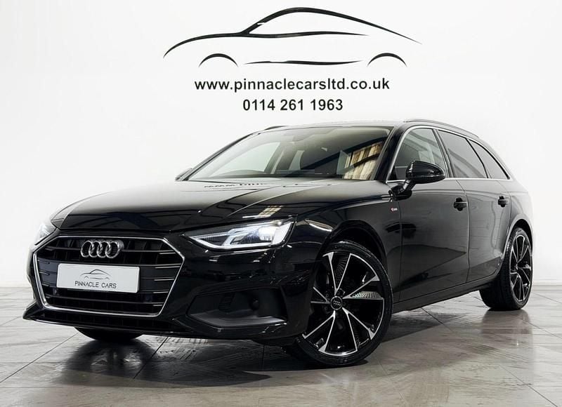 Used Audi A4 Black Edition 163 HP (119 kW) 2022 Black Estate