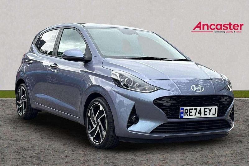 Blue Used 2024 Hyundai i10 Premium Hatchback | £17,495 (A bit pricey) - Image 1/4