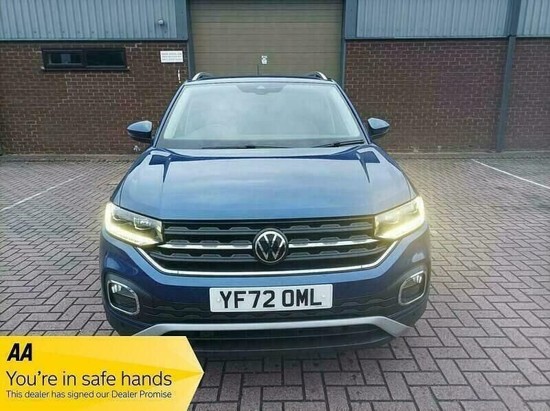 Used VW T-Cross SEL 2022 Blue SUV
