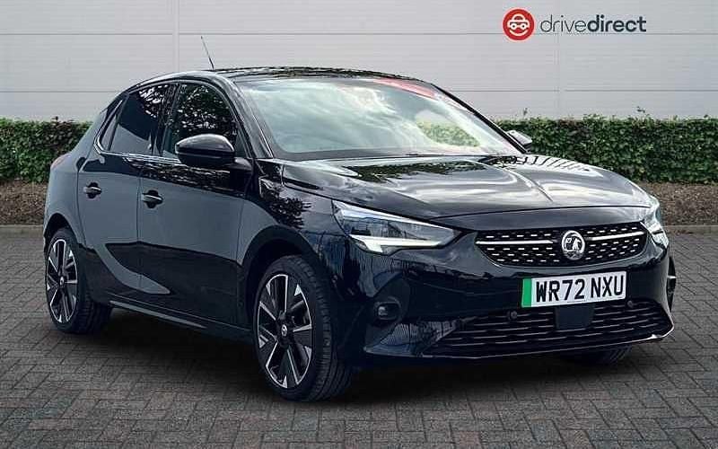 Black Used 2022 Vauxhall Corsa-e Elite Hatchback | £11,200 (Fair price) - Image 1/4