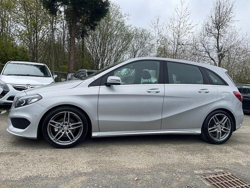 Used Mercedes B200 AMG line 136 HP (100 kW) 2017 Silver MPV