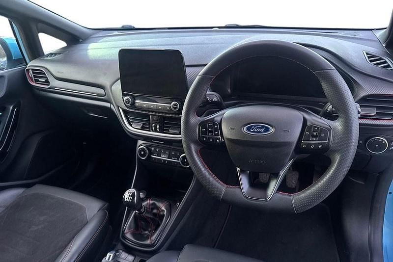 Used Ford Fiesta ST-Line 125 HP (91 kW) 2022 Blue Hatchback