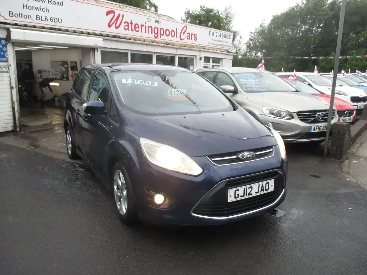 Used Ford Grand C-Max Zetec 2012 Blue MPV