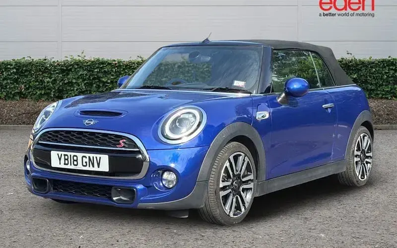 Used Mini Cooper S Cabriolet 192 HP (141 kW) 2018 Blue Cabriolet