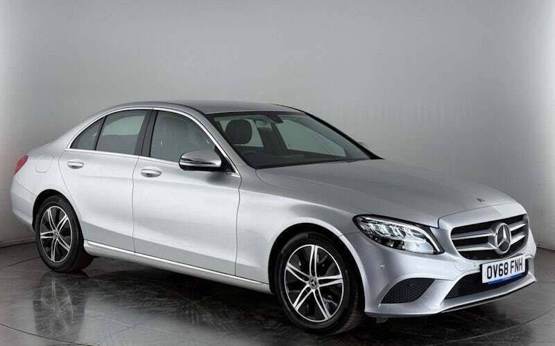 Silver Used 2018 Mercedes C200 Sedan | £16,450 (Good price) - Image 1/3