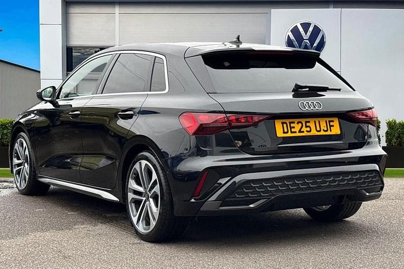 Used Audi A3 Sportback S-Line 150 HP (110 kW) 2025 Black Hatchback