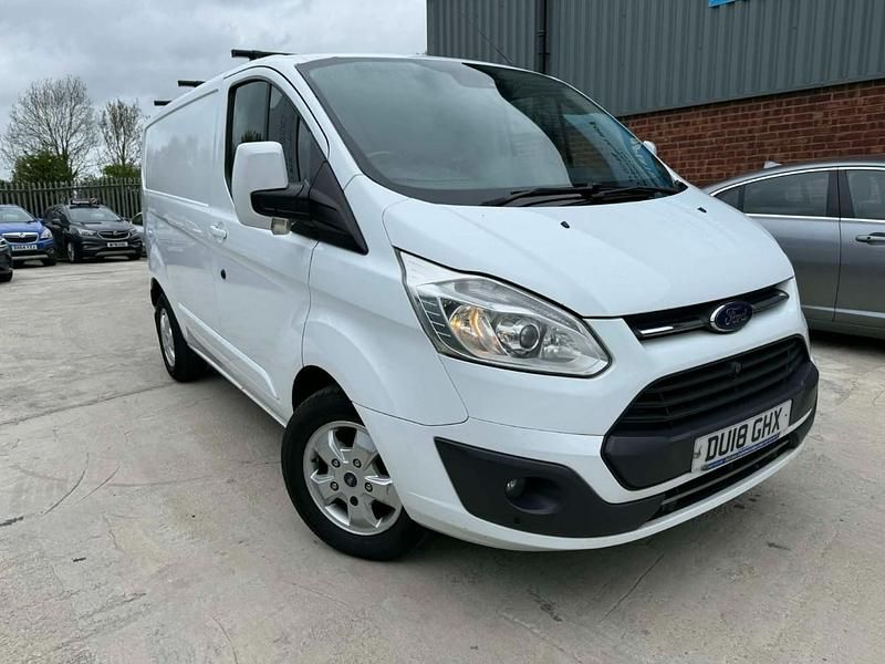 Used Ford Transit Custom Limited 130 HP (95 kW) 2018 White Van