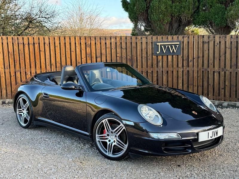 Black Used 2007 Porsche 911 Cabriolet | £25,975 (Super price) - Image 1/4