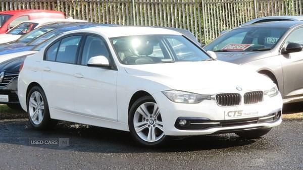 Used BMW 320 Sport Line 2017 White Sedan