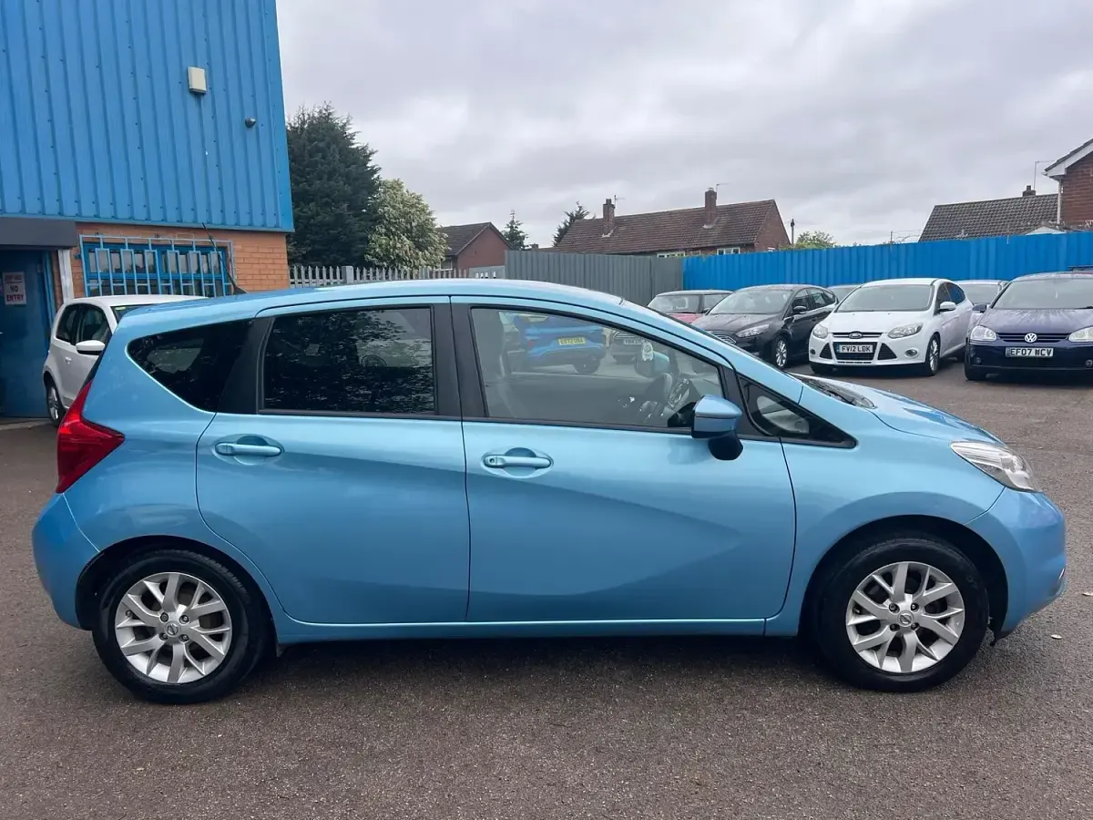 Used Nissan Note Acenta Premium 2015 Blue Hatchback