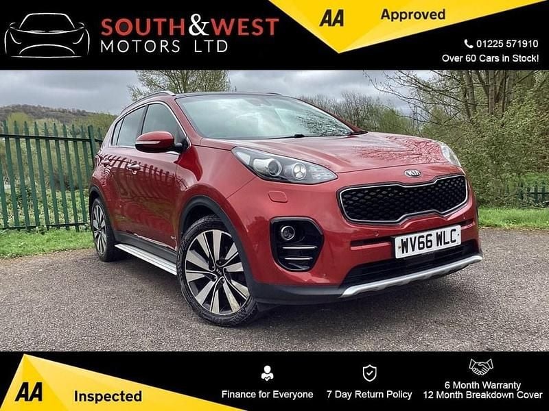 Usado Kia Sportage 182 HP (133 kW) 2016 Vermelho SUV