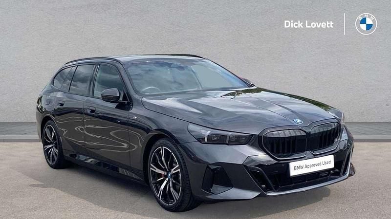 Grey Used 2024 BMW 530e M Sport Estate | £47,888 - Image 1/4