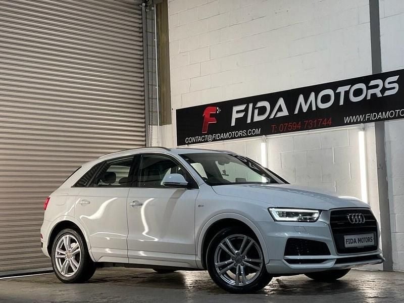 White Used 2017 Audi Q3 S-Line SUV | £10,495 (Fair price) - Image 1/4