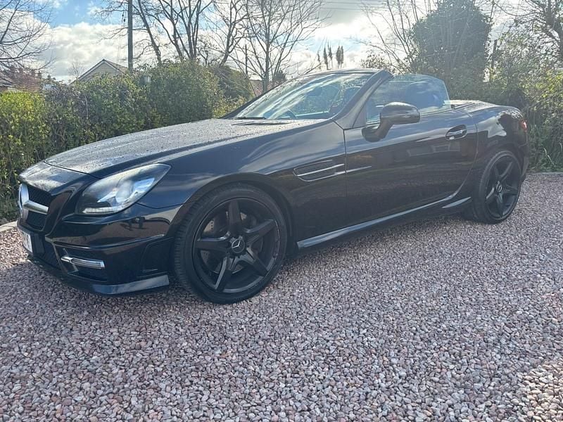 Used Mercedes SLK250 AMG 2014 Black Cabriolet