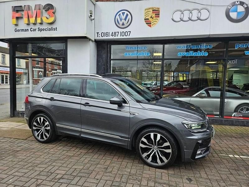Used VW Tiguan R-line 150 HP (110 kW) 2019 Grey SUV