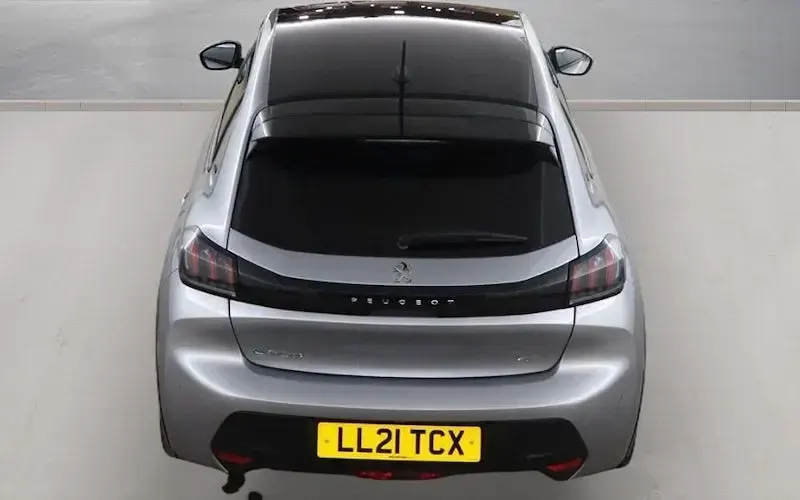 Used Peugeot e-208 GT 100 kW (136 HP) 2021 Grey Hatchback