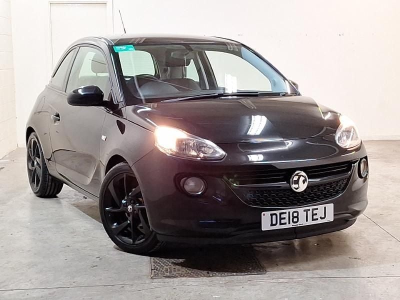 Black Used 2018 Vauxhall Adam Hatchback | £7,998 (Fair price) - Image 1/4