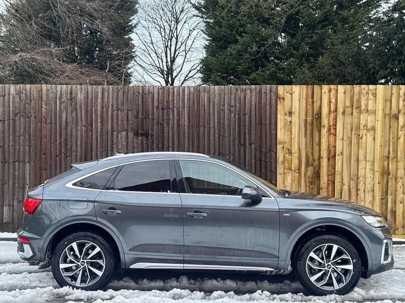 Begagnad Audi Q5 Sportback S-Line 2023 Grå SUV