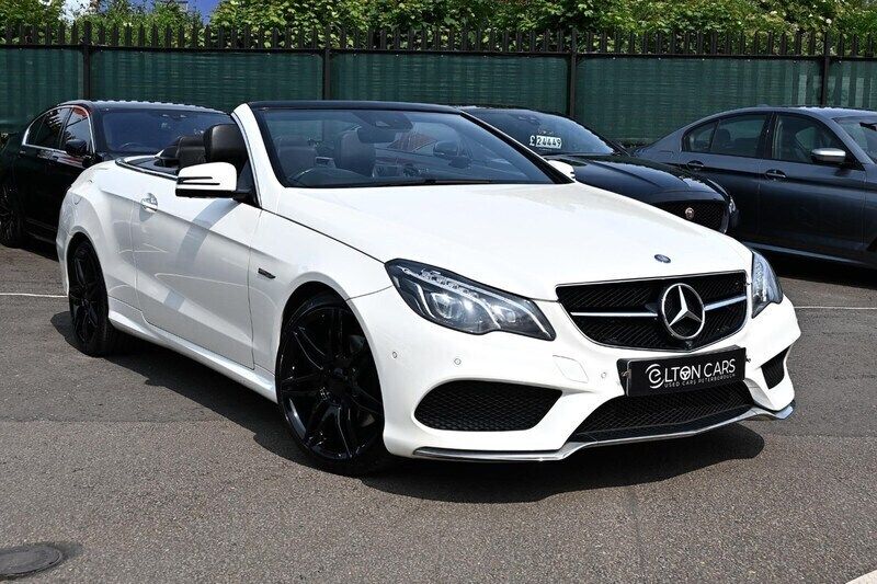 White Used 2016 Mercedes E350 AMG line Cabriolet | £13,495 (Fair price) - Image 1/4