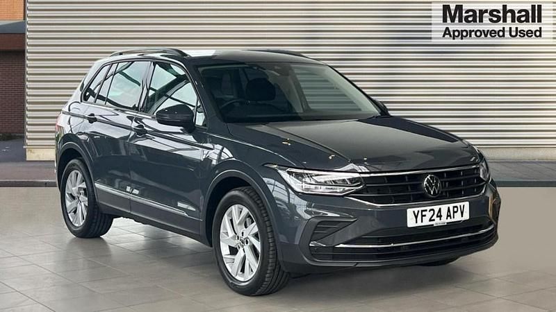 Grey Used 2024 VW Tiguan Life SUV | £26,389 (Super price) - Image 1/4