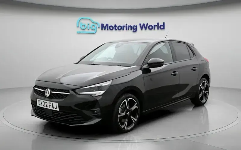 Used Vauxhall Corsa Edition 131 HP (96 kW) 2022 Black Hatchback