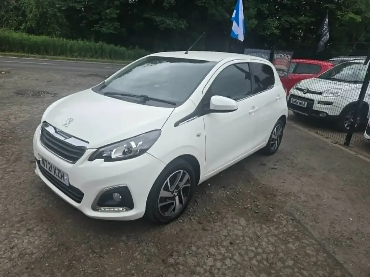 Used Peugeot 108 Collection 2021 White Hatchback