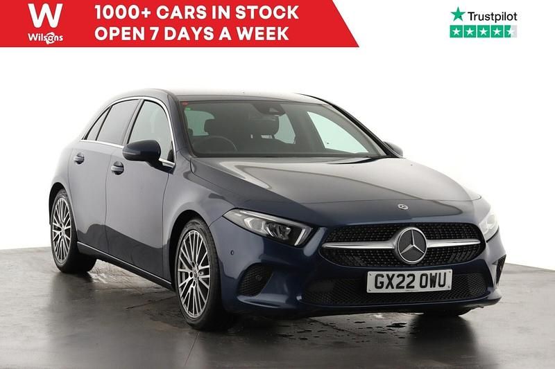 Blue Used 2022 Mercedes A180 Executive Hatchback | £18,999 (Fair price) - Image 1/4