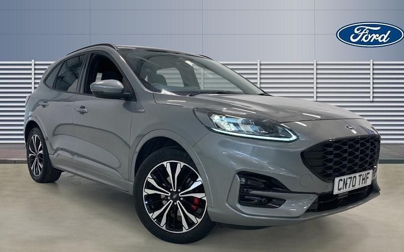 Silver Used 2020 Ford Kuga ST-Line X SUV | £18,129 (Expensive) - Image 1/4