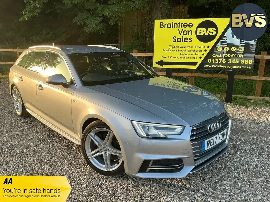 Used Audi A4 S-Line 190 HP (139 kW) 2017 Silver Estate