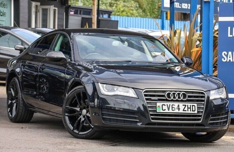 Black Used 2014 Audi A7 Sportback Advanced Hatchback | £12,991 (Fair price) - Image 1/3