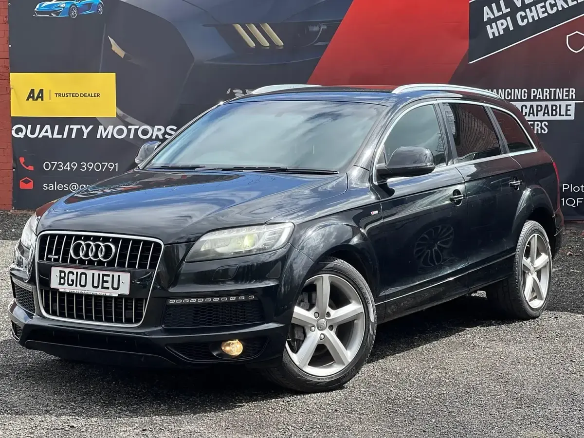 Used Audi Q7 S-Line 2010 Black SUV