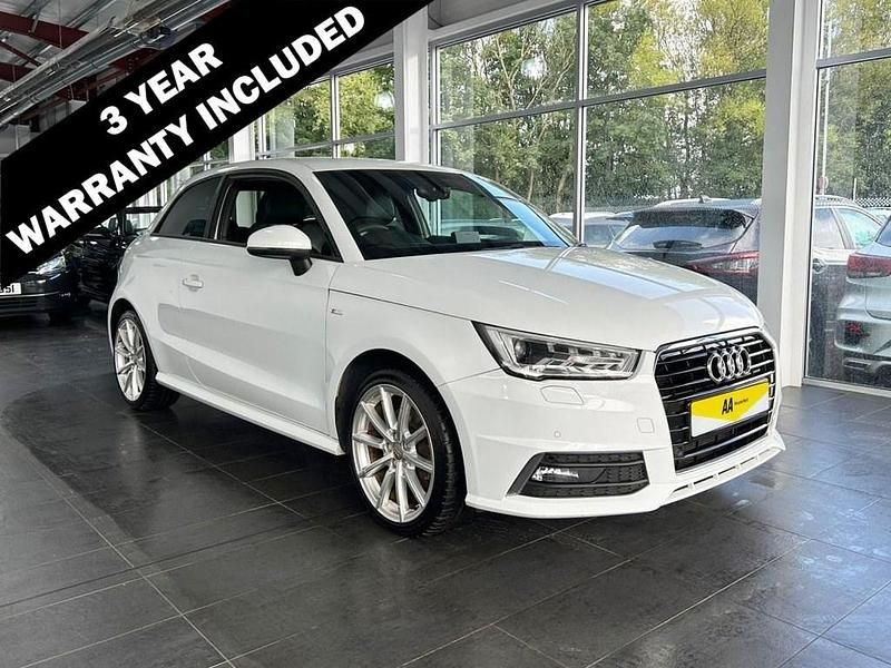 White Used 2015 Audi A1 S-Line Hatchback | £7,295 (Fair price) - Image 1/2