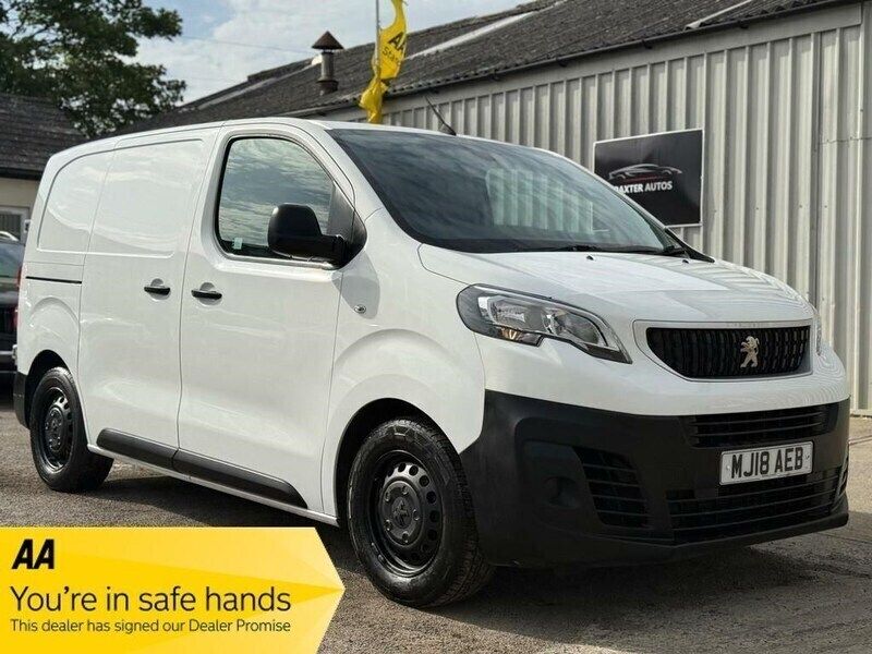White Used 2018 Peugeot Expert Van | £9,990 (Fair price) - Image 1/2