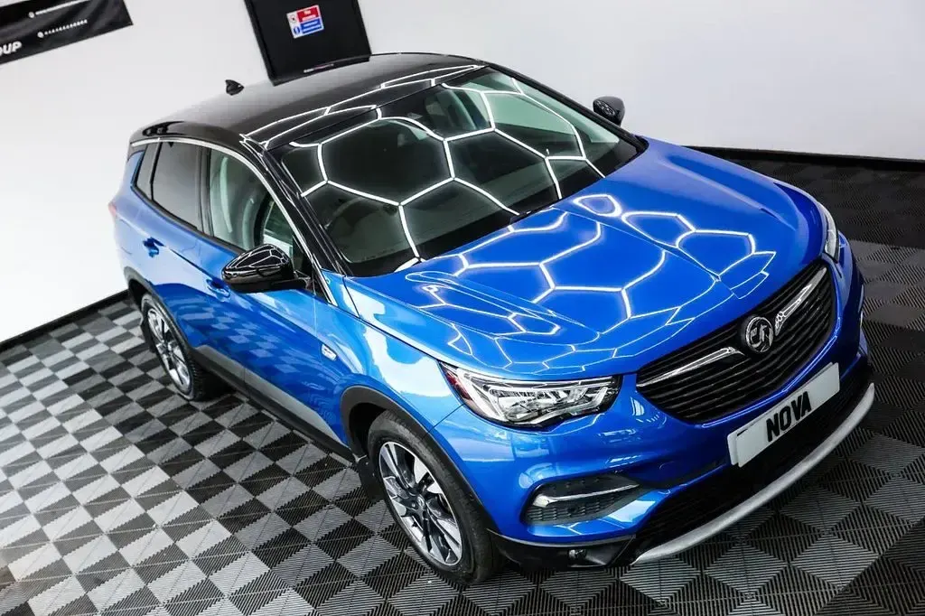 Used Vauxhall Grandland X SRi 130 HP (95 kW) 2020 Blue SUV