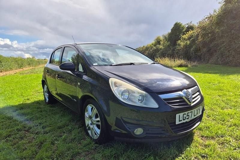 Black Used 2007 Vauxhall Corsa Design Edition Hatchback | £1,395 - Image 1/1