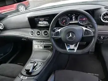 Used Mercedes E220 AMG line 194 HP (142 kW) 2017 White Coupe