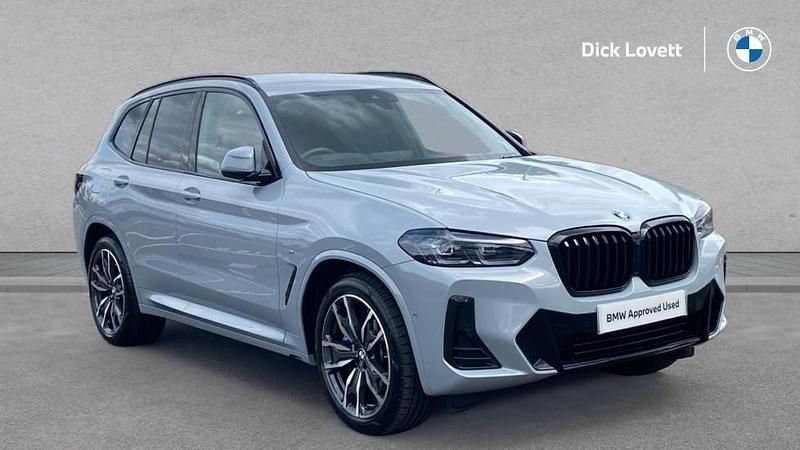 Grey Used 2024 BMW X3 M Sport SUV | £47,111 (Expensive) - Image 1/4