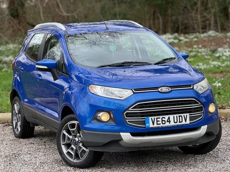 Used Ford Ecosport Titanium 125 HP (91 kW) 2015 Blue SUV