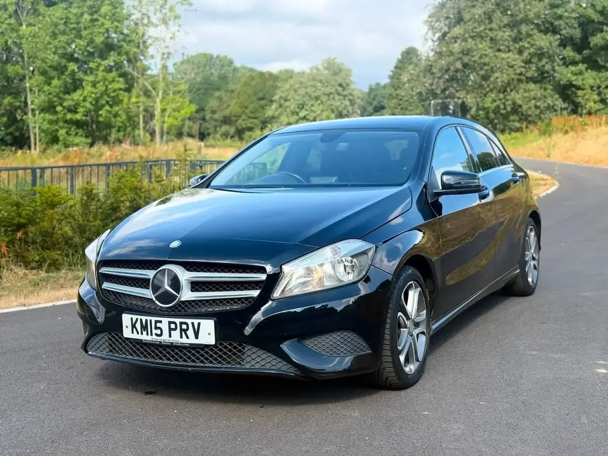 Used Mercedes A180 2015 Black Hatchback