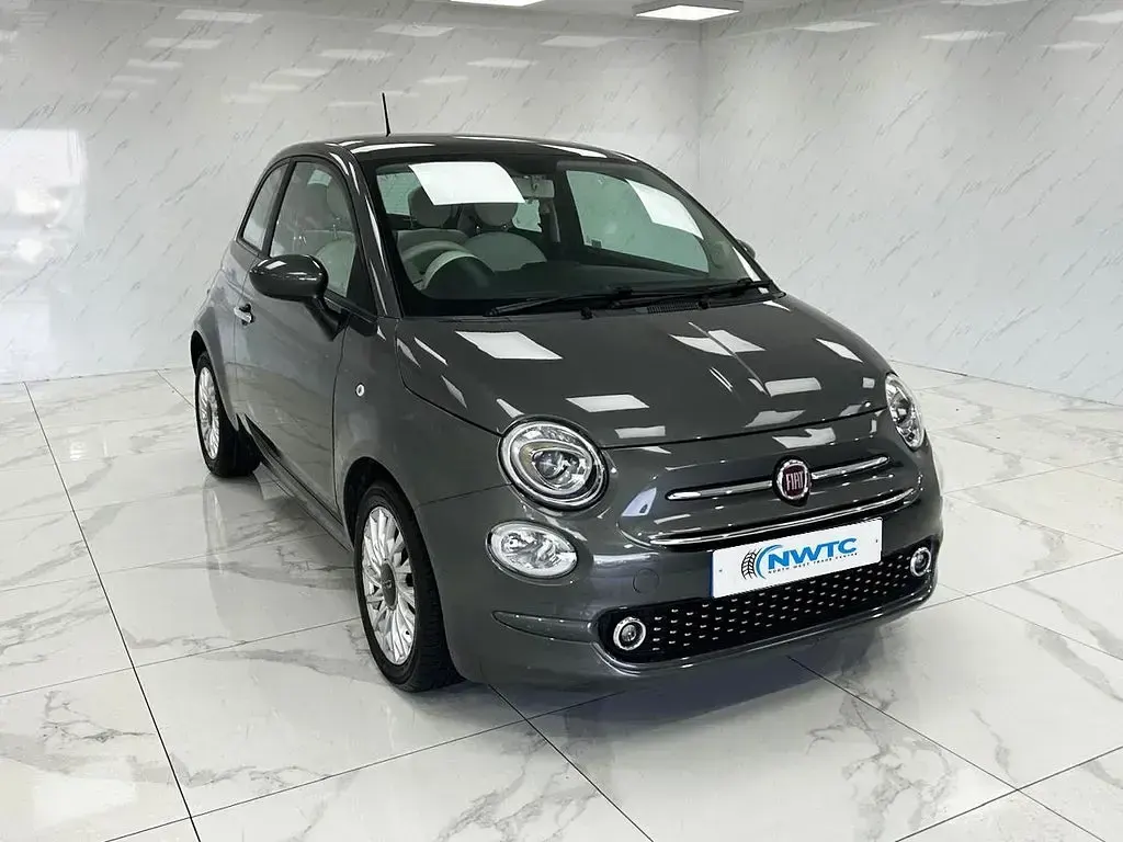 Used Fiat 500 Lounge 70 HP (51 kW) 2020 Grey Hatchback