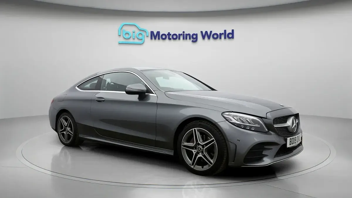 Used Mercedes C200 AMG line 198 HP (145 kW) 2019 Coupe