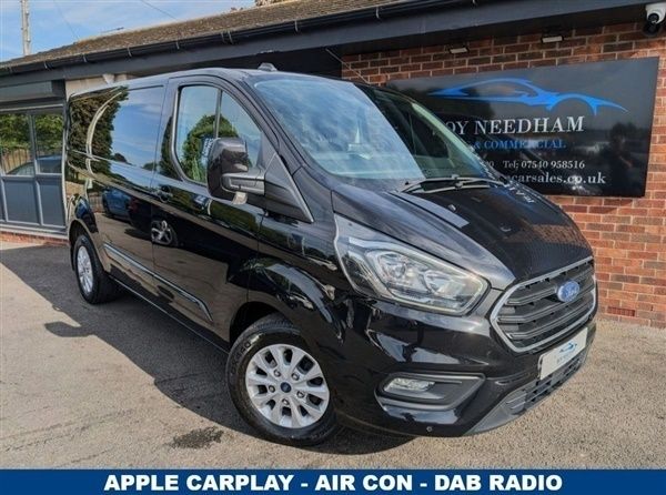 Black Used 2022 Ford Transit Custom Limited Van | £15,228 (Expensive) - Image 1/1